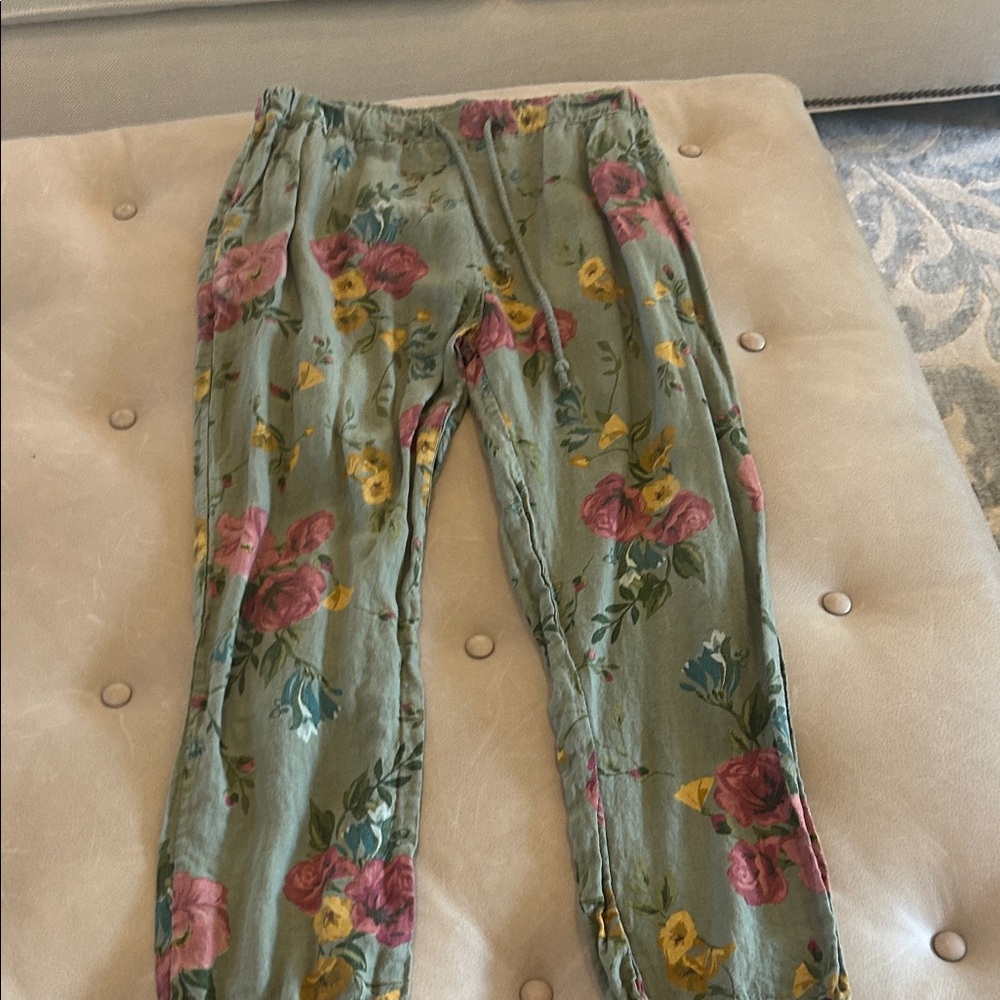 Floral Casual Women's Pants